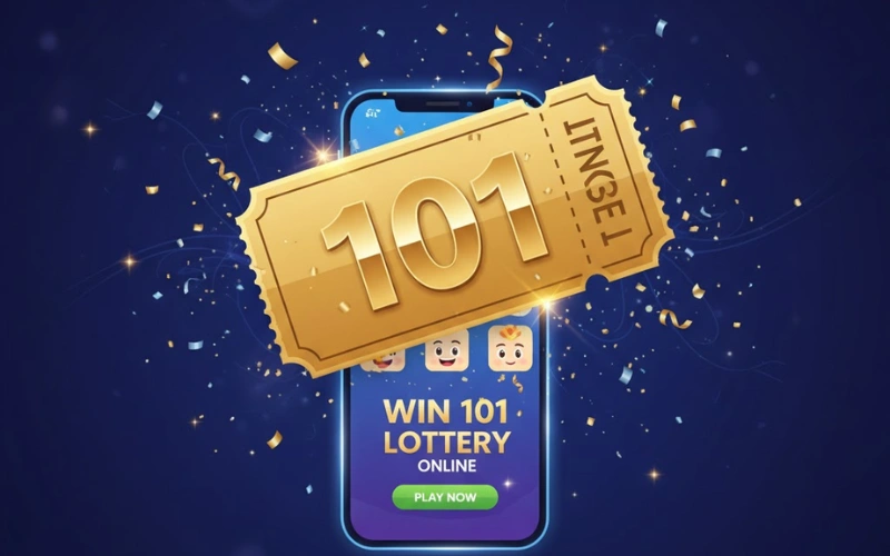 win 101 lottery online at Win 101 App featured image